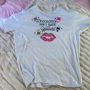 Wonder Nation Cheerleader Graphic Tee